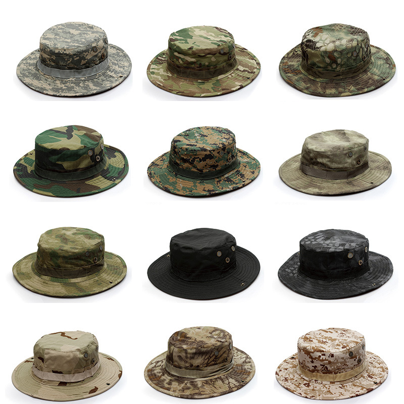 Boonie Hat Tactical - Sombrero de Pesca Ancho y Grueso