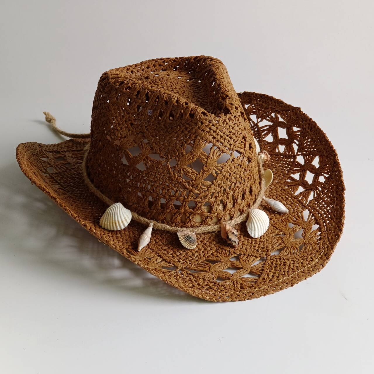 Cowboy Hat Straw - Sombrero de Paja Bohemio de Verano