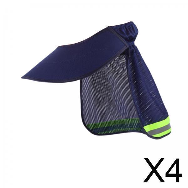 Sun Hat Wide Brim - 4x Protector de Cuello para Casco