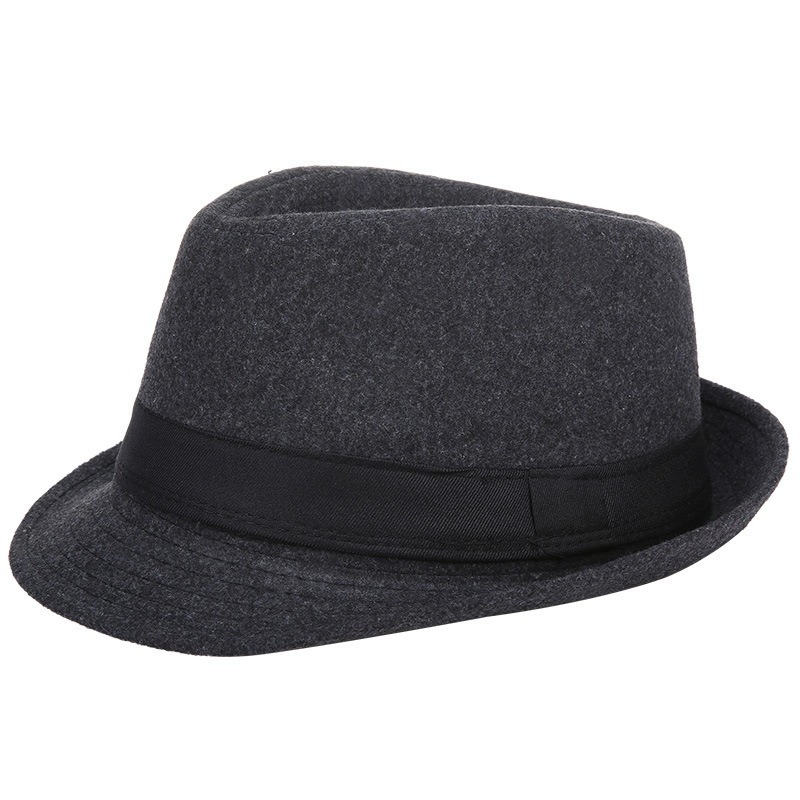 Fedora Hat Wool - Sombrero Fedora de Lana para Hombre,