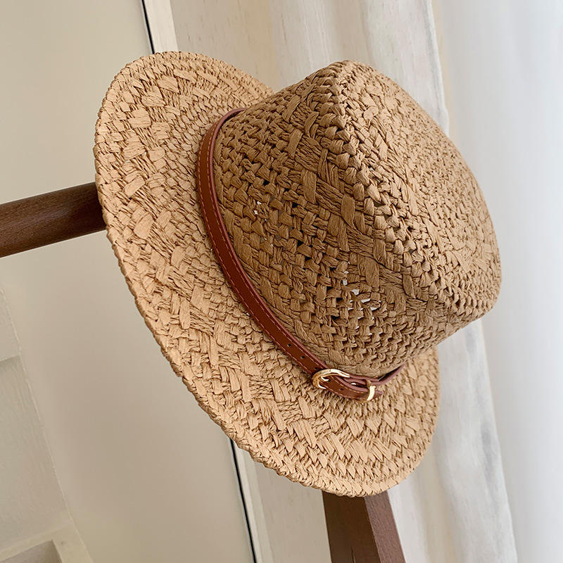 Sombrero de paja retro para mu - Snapback Hat Flat reseña y precio