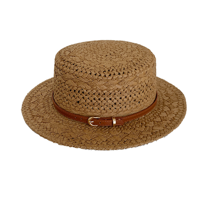 Sombrero de paja retro para mu - Snapback Hat Flat reseña y precio