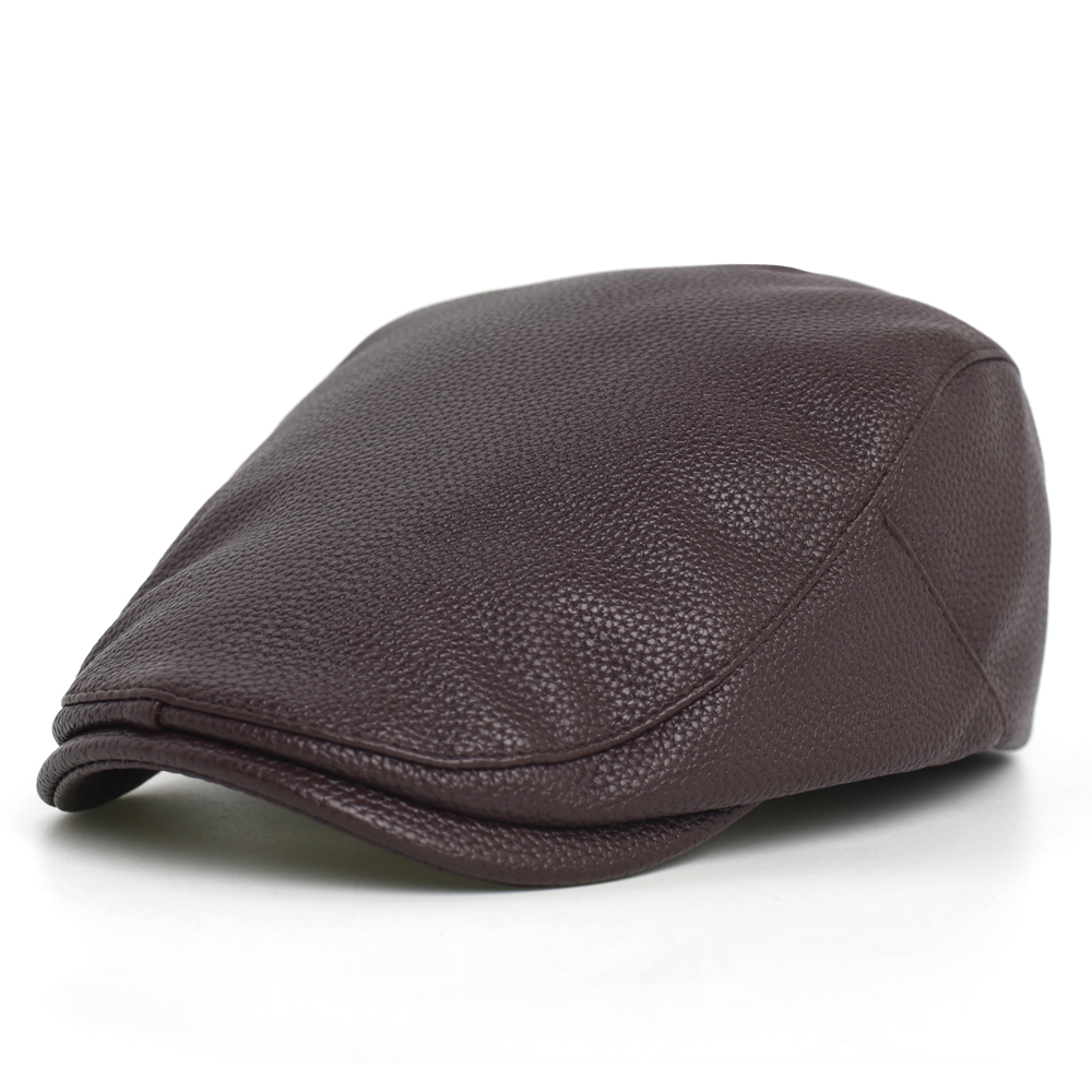 Gorra Newsboy de PU para Hombr - Snapback Hat Flat reseña y precio