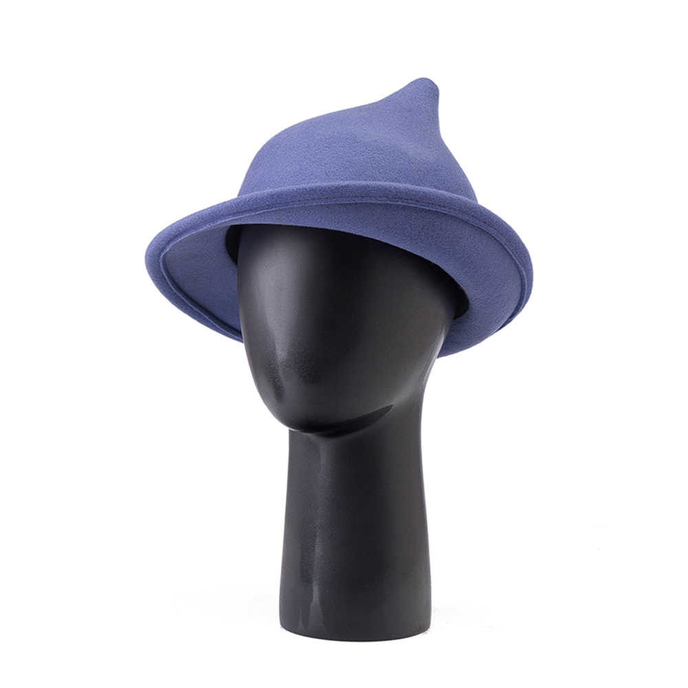 Sombrero de bruja puntiagudo d - Fedora Hat Wool reseña y precio