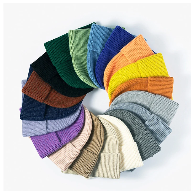 Gorros de punto de Cachemira p - Beanie Cuffed Knit reseña y precio