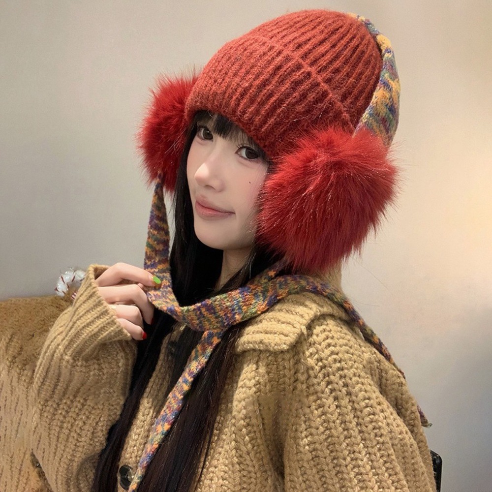 Gorro retro de punto con oreje - Beanie Cuffed Knit reseña y precio
