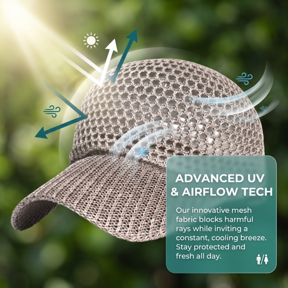 Gorra Deportiva Versátil de Po - Trucker Cap Mesh reseña y precio