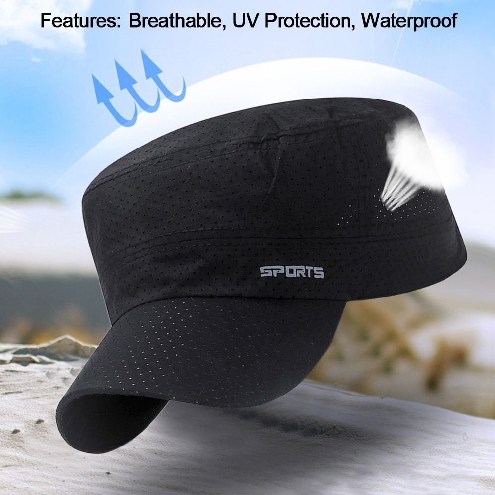 Sombrero de Sol Transpirable p - Snapback Hat Flat reseña y precio