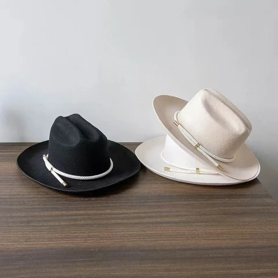 2025 nuevo retro ins chic invi - Fedora Hat Wool reseña y precio