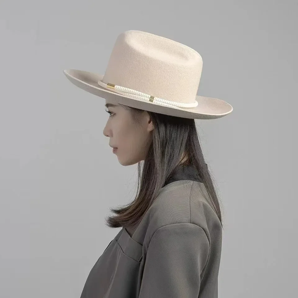 2025 nuevo retro ins chic invi - Fedora Hat Wool reseña y precio