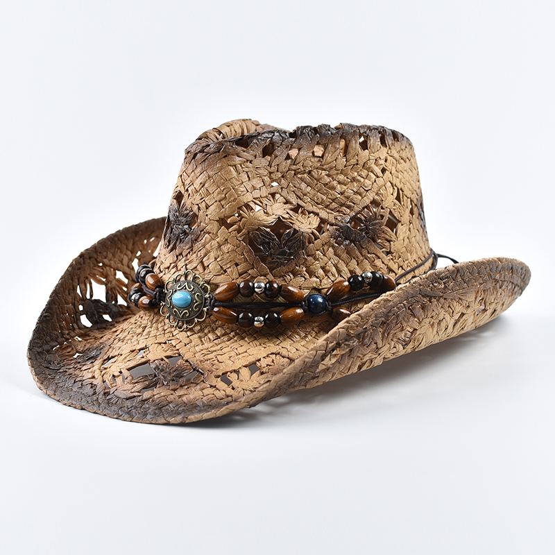 Sombrero de paja de vaquero he - Cowboy Hat Straw reseña y precio