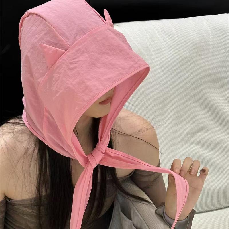Visera con orejas de gato, dia - Visor Sun Hat reseña y precio