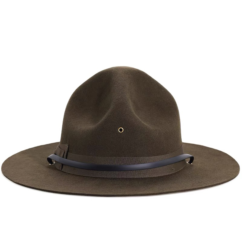 LIHUA marca Europa viento Cuer - Fedora Hat Wool reseña y precio