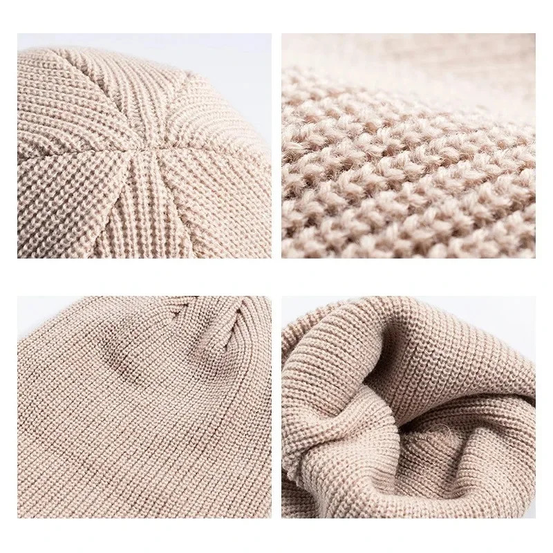 Gorro de Punto para Invierno,  - Beanie Cuffed Knit reseña y precio