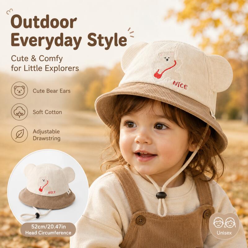 Sombrero de Pescador para Niño - Bucket Hat Cotton reseña y precio