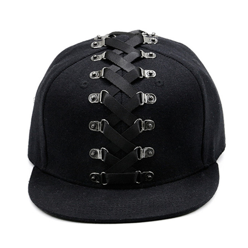 Gorras de Estilo Punk Novedosa - Snapback Hat Flat reseña y precio