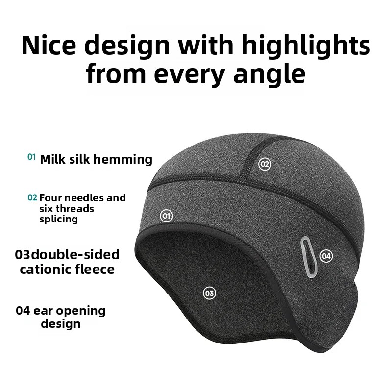 Gorro Térmico de Ciclismo para - Skull Cap Helmet Liner reseña y precio