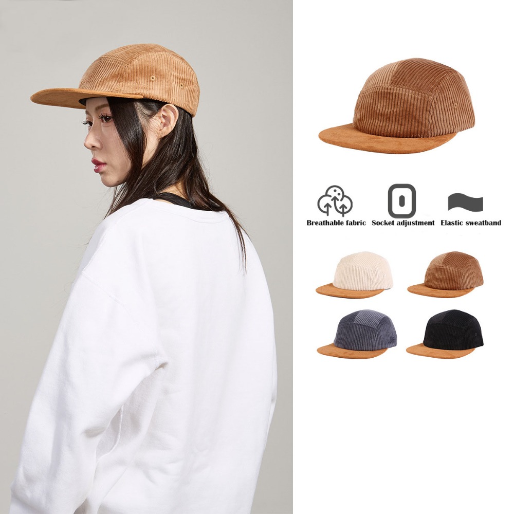 Gorra de Béisbol Retro Versáti - Corduroy Cap 5 Panel reseña y precio