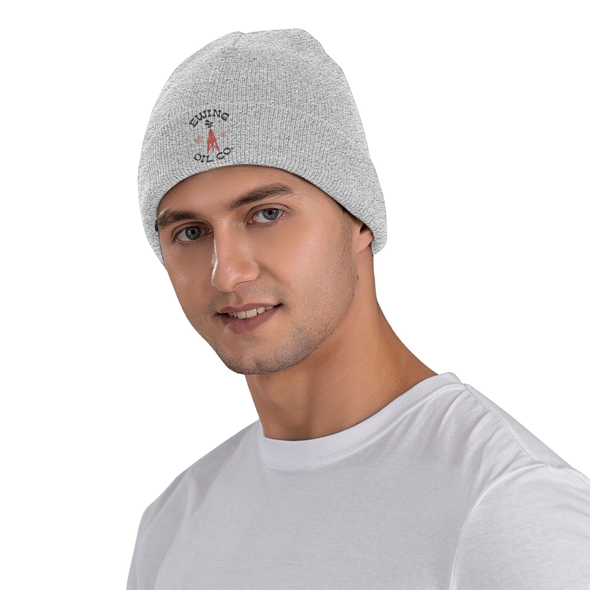 Ewing Oil Co. Dallas 70s TV Sh - Beanie Cuffed Knit reseña y precio