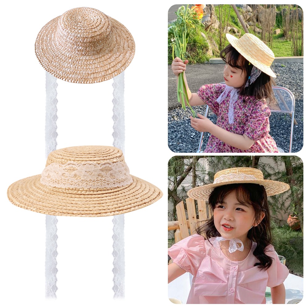 Sombrero de sol de paja tejido - Snapback Hat Flat reseña y precio