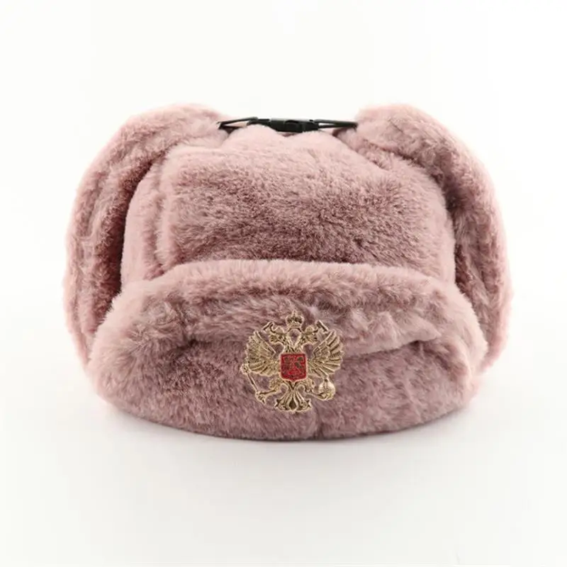 Insignia soviética Ushanka hom - Winter Trapper Hat reseña y precio
