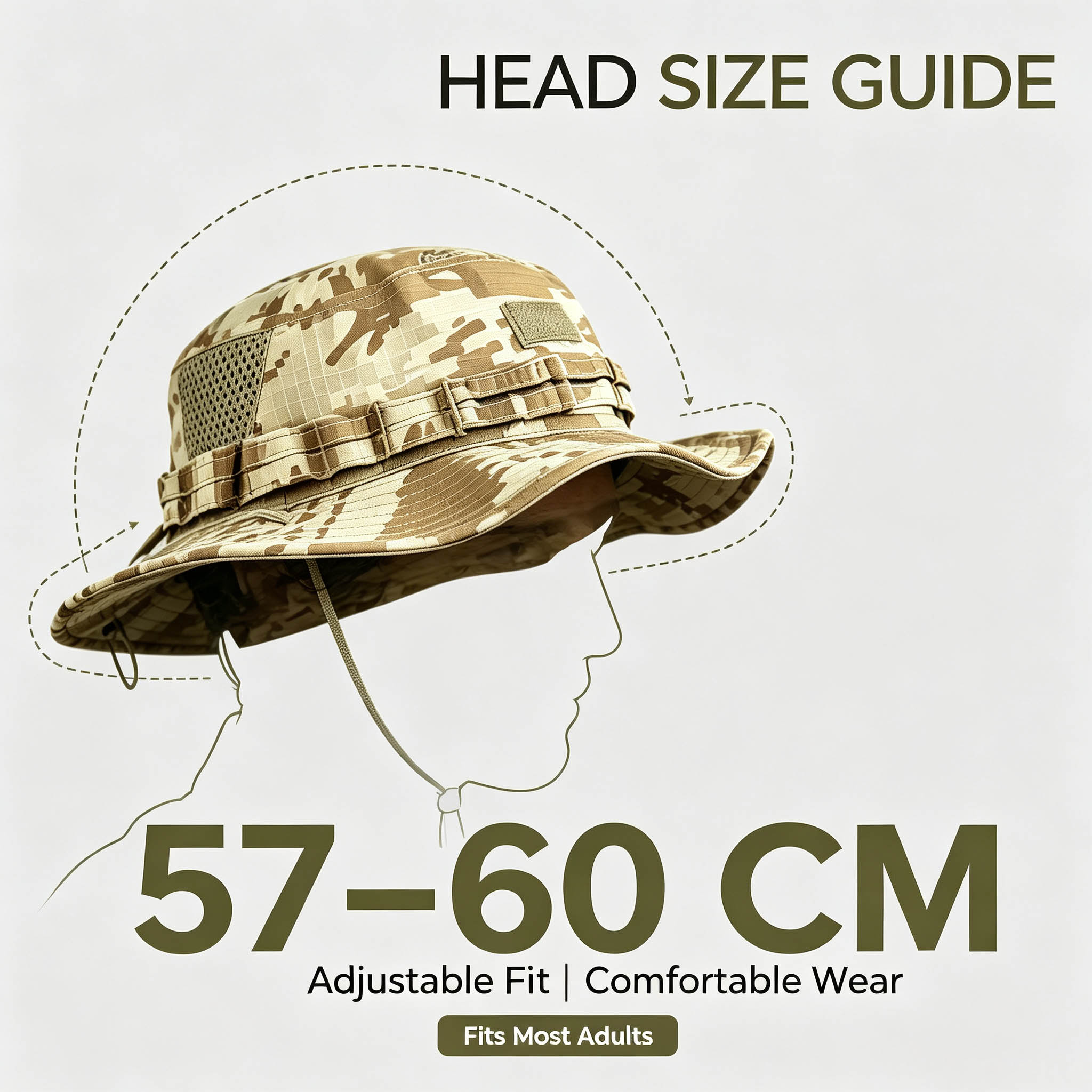 Sombrero Boonie Táctico para H - Boonie Hat Tactical reseña y precio