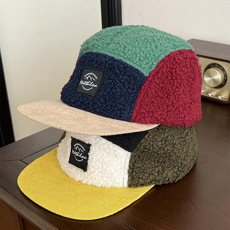 Gorro de Forro Polar Retro de  - Corduroy Cap 5 Panel reseña y precio