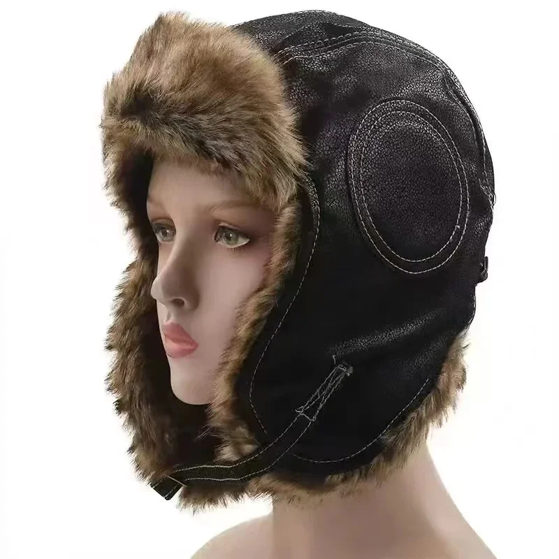 Gorro de cuero con orejeras pa - Winter Trapper Hat reseña y precio