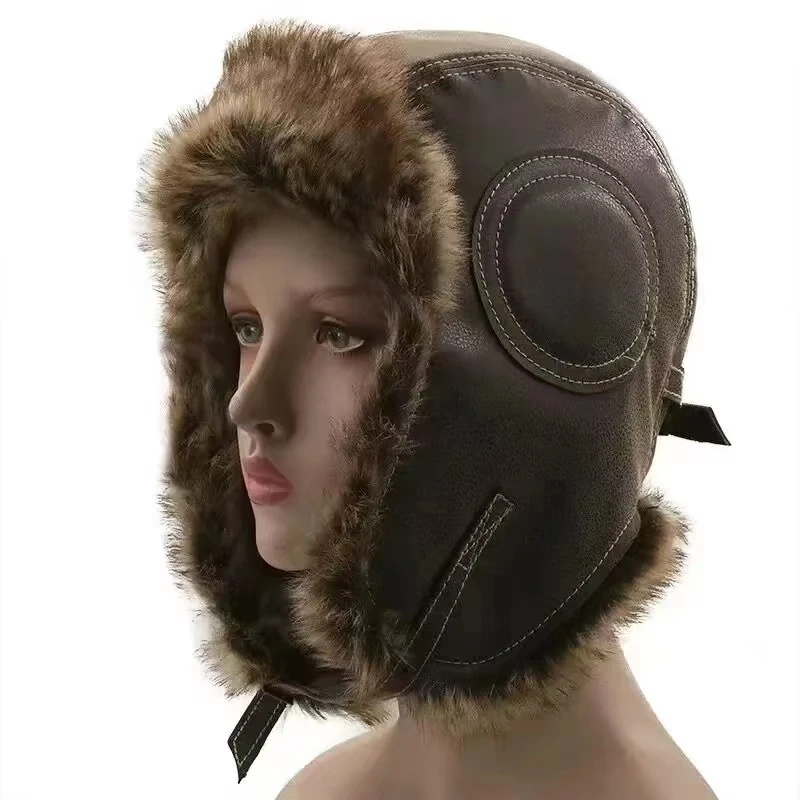 Gorro de cuero con orejeras pa - Winter Trapper Hat reseña y precio
