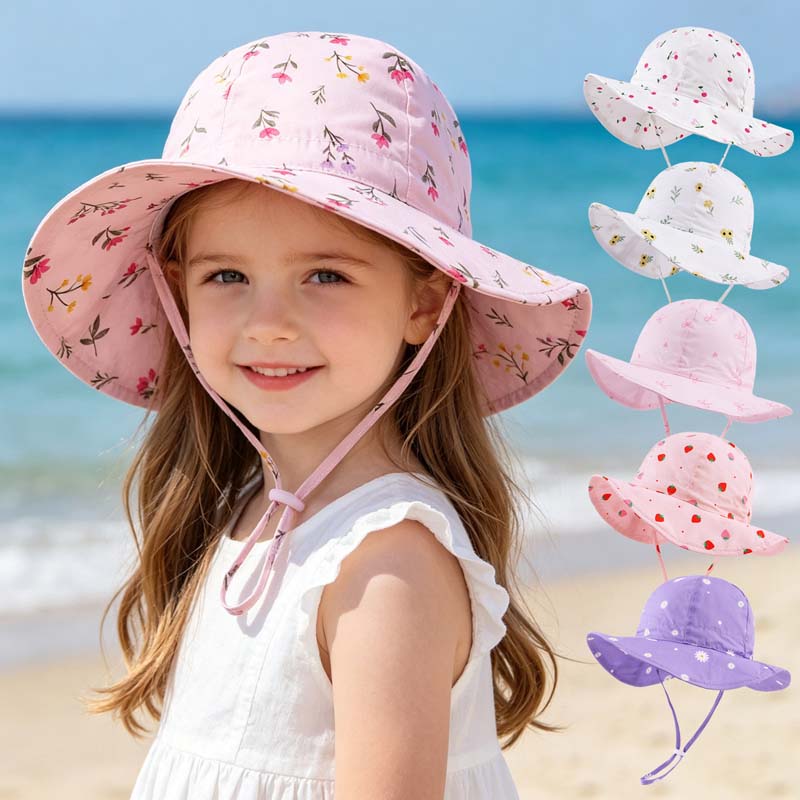 Sombreros de Verano para Niñas - Bucket Hat Cotton reseña y precio