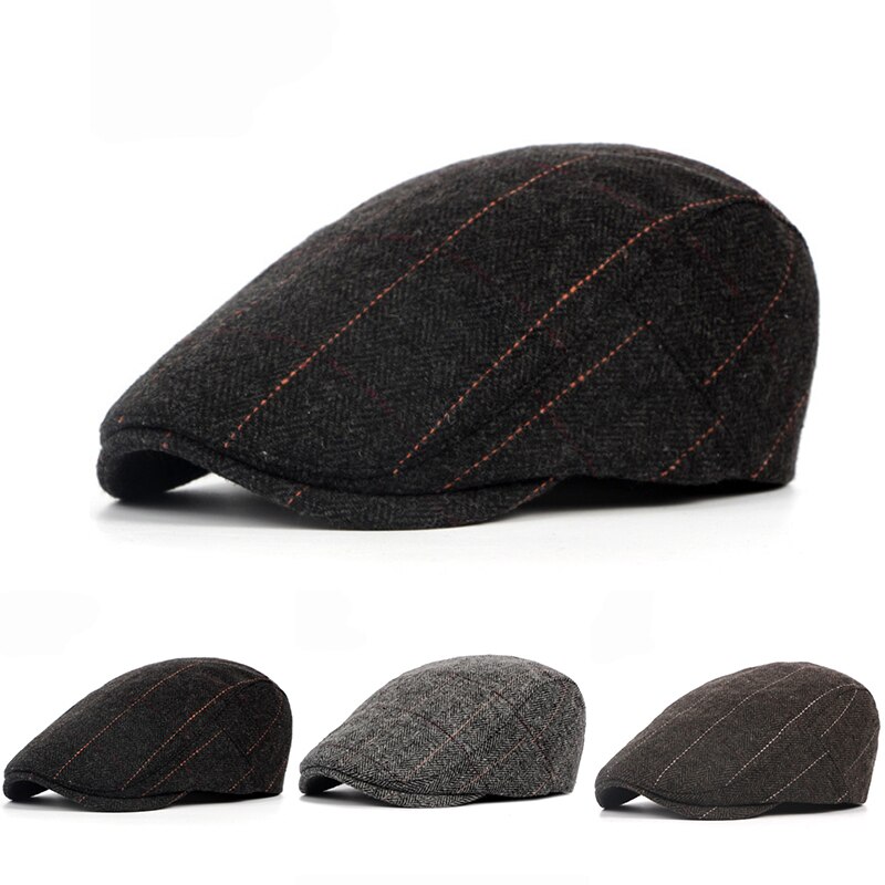 Gorras Retro Newsboy para homb - Snapback Hat Flat reseña y precio