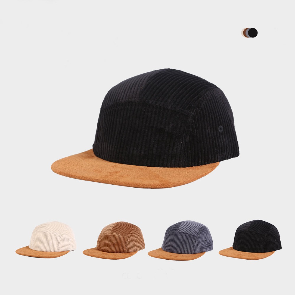 Gorra de béisbol retro versáti - Corduroy Cap 5 Panel reseña y precio