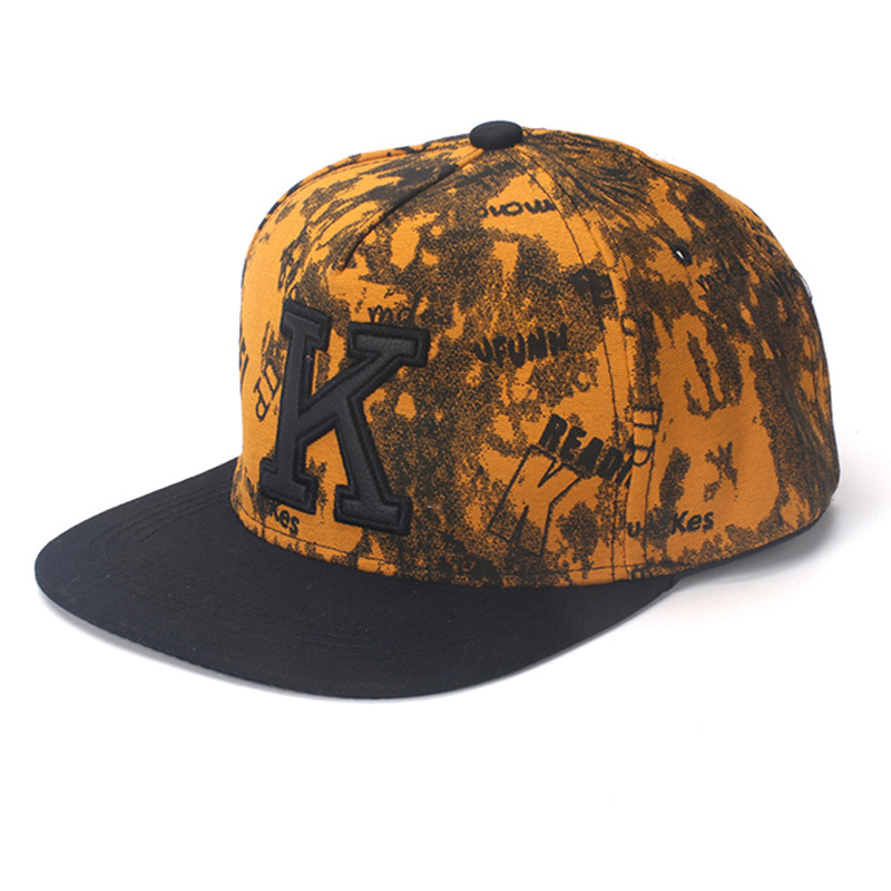 Gorras de béisbol con letras K - Snapback Hat Flat reseña y precio